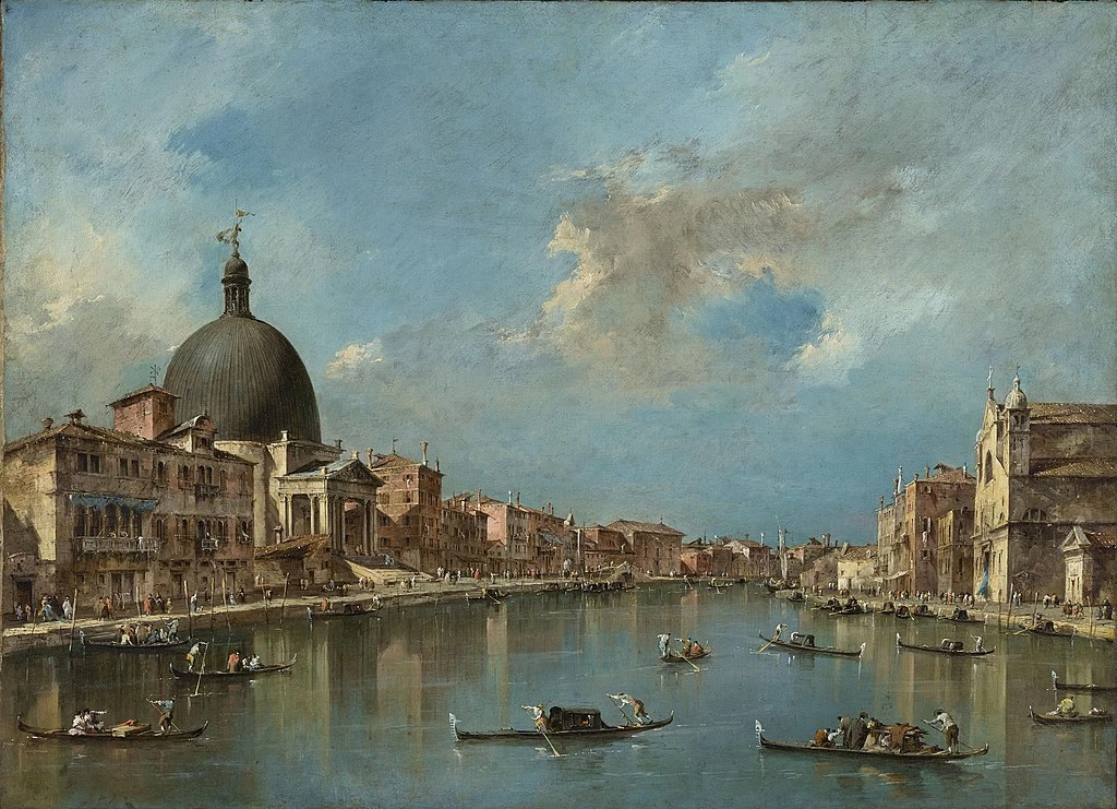 Il Canal Grande con San Simeone Piccolo - Philadelphia Museum of Art